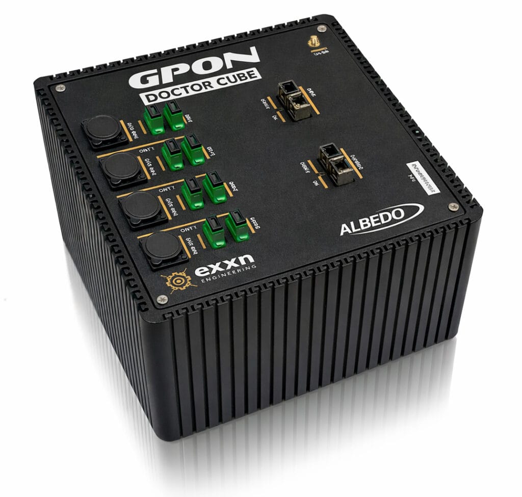 ALBEDO GPON Doctor Cube – rozproszony węzeł walidacji GPON/XGS-PON z 5G